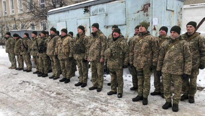 25 тернопільських військовослужбовців вирушили на Луганщину