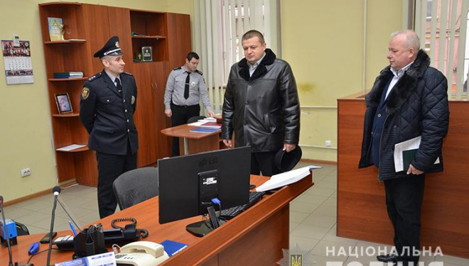 Головний поліцейський Тернопільщини проінспектував роботу підлеглих (Відео)