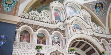 Унікальний вишитий іконостас є в церкві на Тернопільщині (фото)
