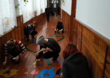 Школу на Тернопільщині зробили “яскравою” (Фото)