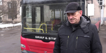 Тернополем уже курсують новопридбані екологічні автобуси з Європи (Відео)