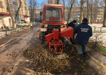 У Тернополі використовують європейські методи обрізки дерев