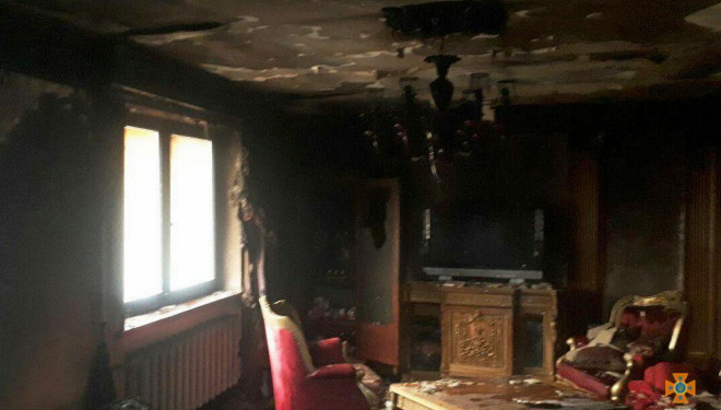 40 м. кв. будинку горіло у селі Тернопільського району