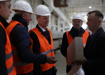 Наливайченко високо оцінив якість продукції тернопільського заводу GazoBET