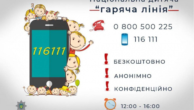 Діти-тернополяни, які потерпають від насилля, можуть звернутися на “гарячу лінію”