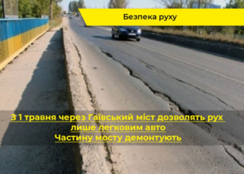 У Тернополі аварійний міст почнуть розбирати