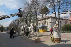 У Тернополі до свят з’явилася нова цікава фотозона (Фотофакт)