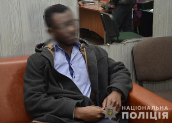 Нігерієць у Тернополі вляпався по вуха (Відео)