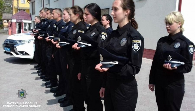 У Тернополі на вірність українському народові присягнули нові поліцейські (Відео)