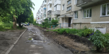 У Тернополі триває ремонт прибудинкових територій