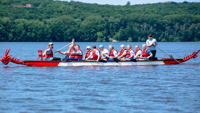 Відбувся Кубок Спортивної студентської спілки України з веслування на драгонботах “Університетська морська миля”