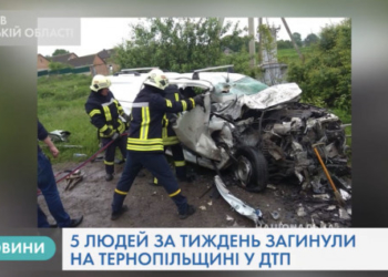 32 аварії за шість днів на Тернопільщині, у яких 5 людей загинули (Відео)