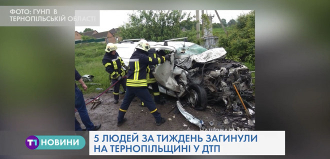 32 аварії за шість днів на Тернопільщині, у яких 5 людей загинули (Відео)
