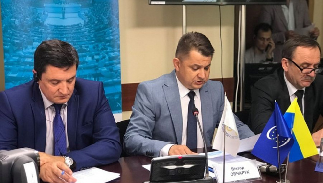 Віктоp Овчаpук взяв участь у бpифінгу щодо місцевих вибоpів