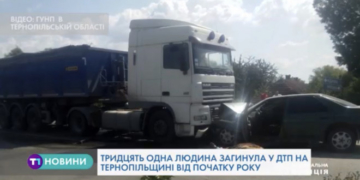 844 ДТП трапилися на Тернопільщині (Відео 18+)