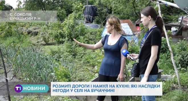 На Тернопільщині дощі наробили багато біди (Відео)