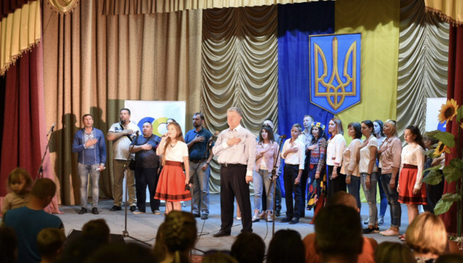 Петро Порошенко в Олієві на Зборівщнині: «Разом будемо відстоювати цінності, важливі для кожного українця»