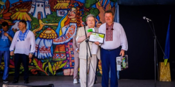 Лідер Аграрної партії Михайло Поплавський взяв участь у фестивалі «Відродження українського села»