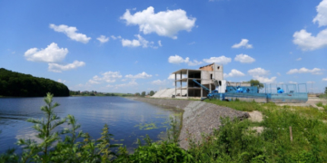 Триває будівництво Центру веслування та водних видів спорту «Водна арена «Тернопіль»»