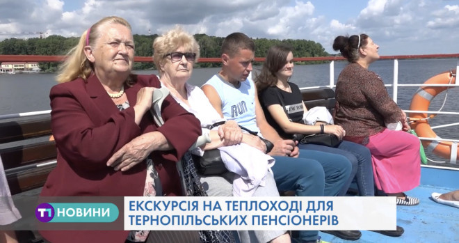 Екскурсії на теплоході – родзинка міста Тернополя