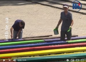 Парк Нацвідродження в Тернополі змінюється на очах (Відео)