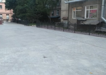 У Тернополі (в районі Валової) здійснюють впорядкування території