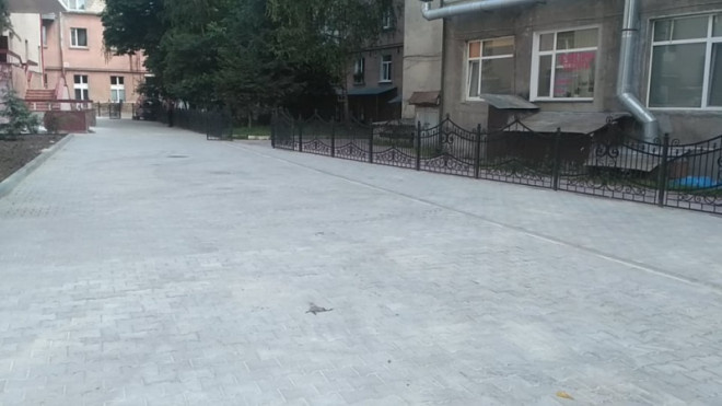 У Тернополі (в районі Валової) здійснюють впорядкування території