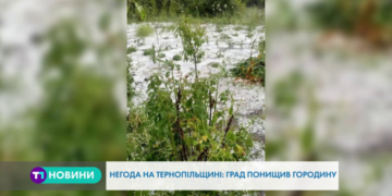 Негода цими вихідними вирувала на Тернопільщині (Відео)
