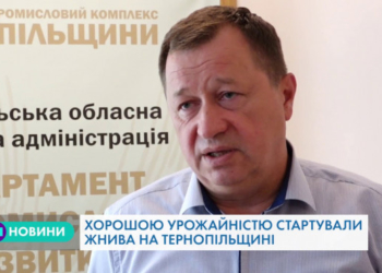 Жнива стартували на Тернопіллі (Відео)