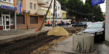 На ще одній вулиці у Тернополі провели заміну інженерних комунікацій