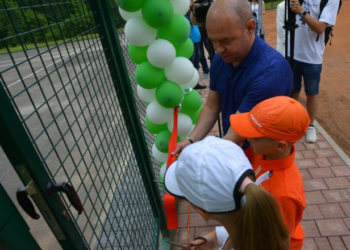 Тернопіль-спортивний: У місті відкрили тенісні корти та два футбольних поля