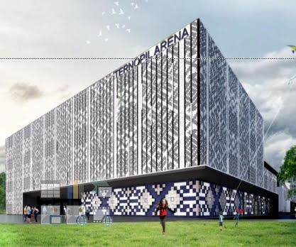 Арена-Тернопіль: У Тернополі буде багатофункціональний комплекс «Палац Спорту»