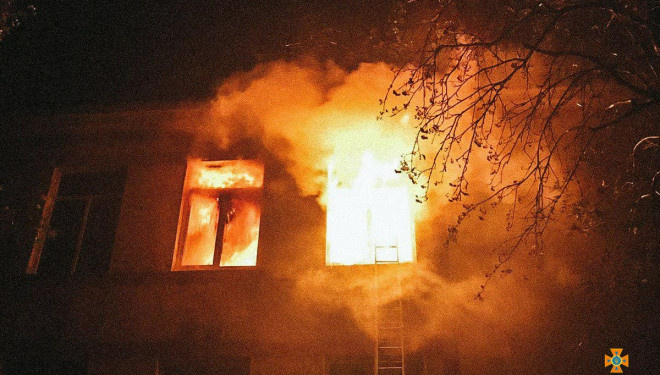Страшна пожежа трапилася на Тернопільщині (фотофакт)