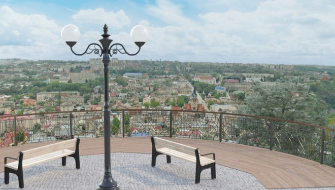 В історичній частині міста на Тернопільщині з’являться вказівники та туристично-рекламний тубус