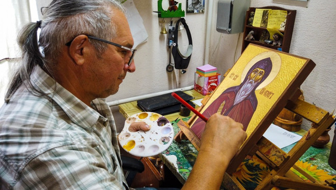 Роботи іконописця з Тернопільщини є у колекціях Папи Римського, Порошенка та Ющенка