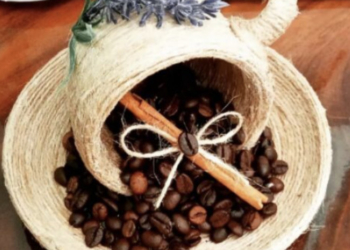 Унікальні сувеніри із кавових зернят створює тернополянка