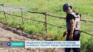 Гранату знайшли у Борщеві на Тернопільщині (Відео)