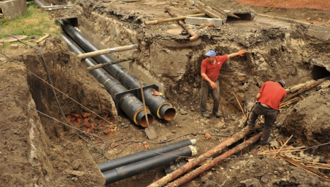 У Тернополі триває комплексна реконструкція мереж теплопостачання