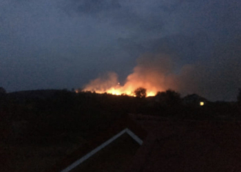 Масштабна пожежа трапилася в Коропці на Тернопільщині (Фото)