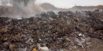На Лановеччині вирішили позбутись сміття, позбувшись його (Фото)
