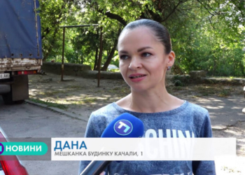 На вул. Качали у Тернополі жителі змушені придумувати методи, як вигнати з своєї території водіїв