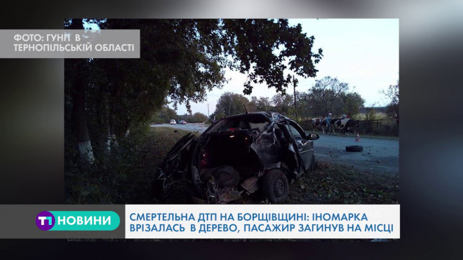Смертельна ДТП у Борщівському районі на Тернопільщині (Відео)