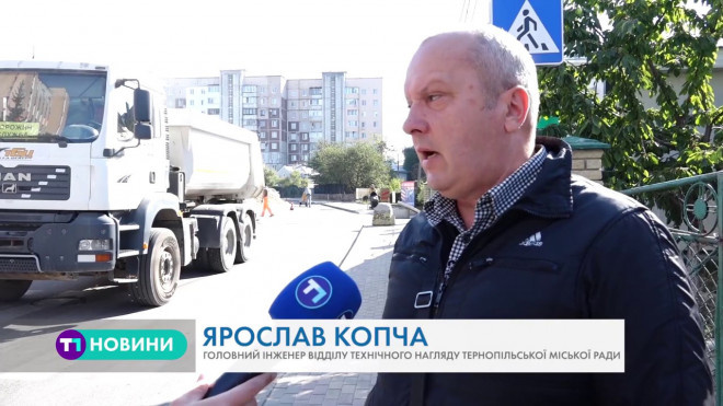 Перекритий рух і затори у Тернополі (Відео)