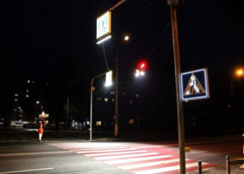 На пішохідних переходах у Тернополі облаштовують додаткове освітлення