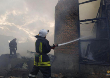 Пожежа на вулиці Лук’яновича у Тернополі (Відео)