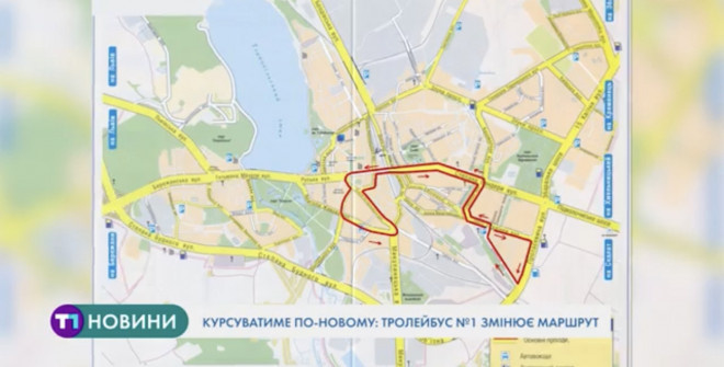 Курсуватиме по-новому: у Тернополі тролейбус №1 змінює маршрут
