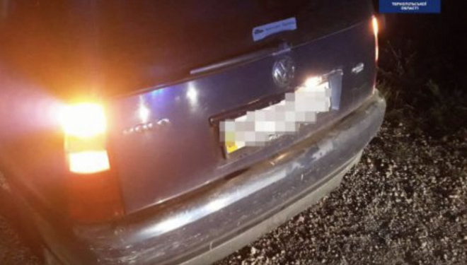 Неподалік Тернополя п’яний водій потрапив у ДТП (Фото)