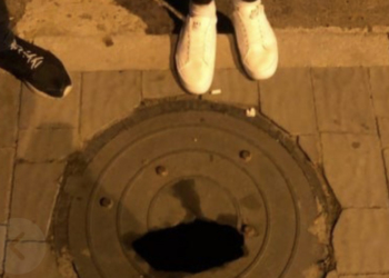 Тернополян попереджають про небезпеку поблизу відомого закладу (Фото)