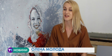 Картини з історією: тернополянка за допомогою фарб розповідає про людей з інвалідністю