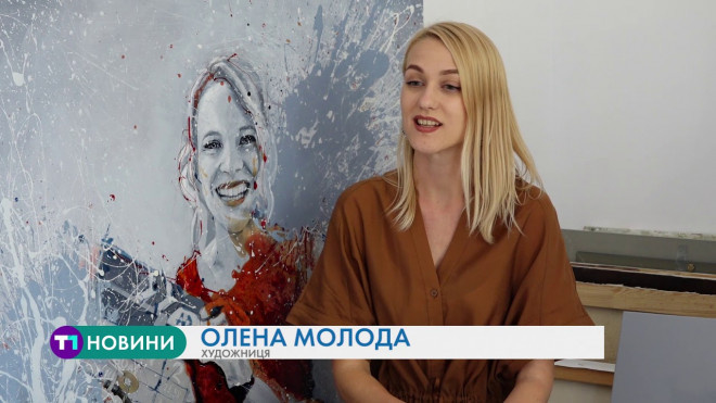 Картини з історією: тернополянка за допомогою фарб розповідає про людей з інвалідністю